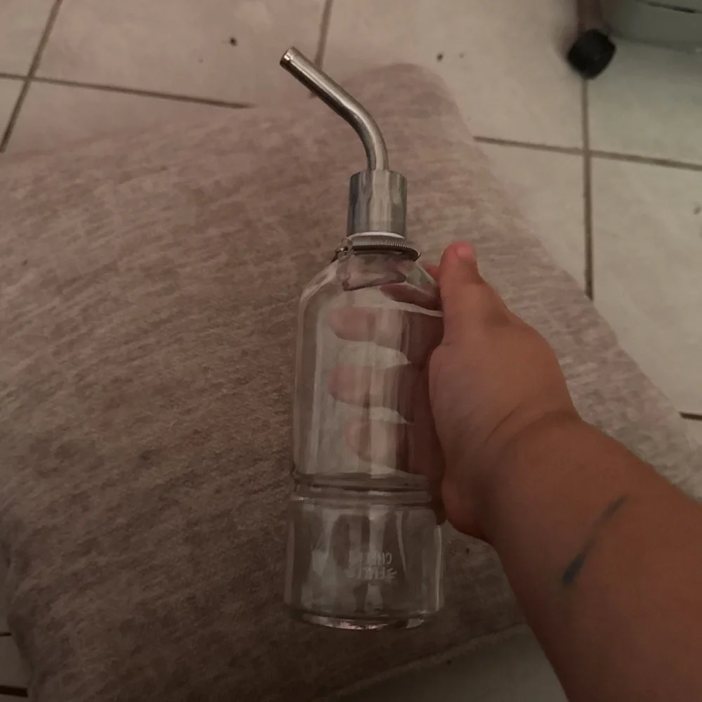 Glass Water Bottle for Small Pets